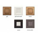 Шкаф угловой со штангой и полками "Гарун" 402