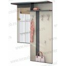 Вешалка с зеркалом (МН Грейс)