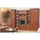 "Яна" 133 пегас, шкаф барный и ТВ.