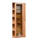 Стенка-рамка № 9 Секция № 1 шкаф с витриной