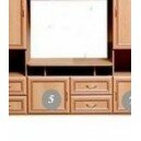 Стенка-рамка № 9 Секция № 5 тумба TV