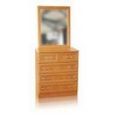 "Спальня Рамка (МДФ)" Комод с зеркалом