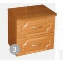 "Спальня МДФ Яблоня" Тумба прикроватная