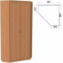 Шкаф угловой со штангой и полками "Гарун" 401