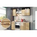 Кухонный гарнитур София махон/песок