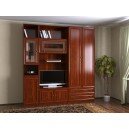 Модульная стенка Малага с витражами 1