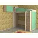 Кровать-чердак Дуэт 10 с антересолью