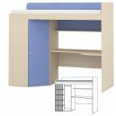 Кровать-чердак Тетрис-1-345