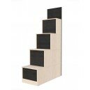 Лестница с ящиками НМ 009.07-01 ТЕХНО