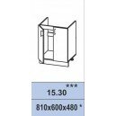 Шкаф напольный 15.30*** Селена