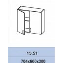 Шкаф навесной 704мм 15.51 Селена