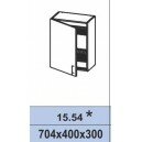 Шкаф навесной посудный 704мм 15.54* Тофи