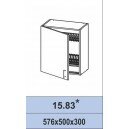 Шкаф навесной посудный 576мм 15.83* Селена