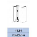 Шкаф навесной посудный 576мм 15.84* Селена