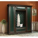 Прихожая Благо-5 с двумя шкафами МДФ Экокожа ЛДСП