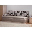 Тахта угловая с подушками 1500