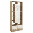 Шкаф стеллаж для книг Бриз 54.06