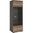 Шкаф витрина напольная/подвесная универсальная Соренто 34.09