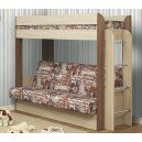 Кровать-чердак с диван-кроватью "Немо"