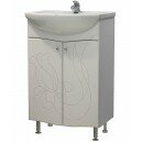 Тумба Бергамо 55 белая