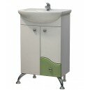 Тумба Нарцисс 50 МВ1 бело-фисташковый