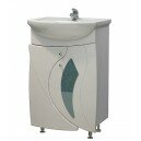 Тумба Бормио 50 белая