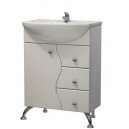 Тумба Флокс 60 В3 белая