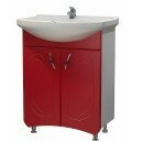 Тумба Палермо 65 цвет красный