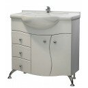 Тумба Гиацинт 85 DВ3 цвет белый