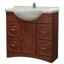 Тумба Милана 85 DВ4 цвет вишня