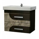 Тумба подвесная Serpentes SB2 цвет венге темный/питон