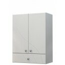 Шкаф навесной Дуб 60 В1 цвет белый