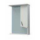 Шкаф-зеркало Палермо 50С белый