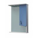 Шкаф-зеркало Палермо 50С синий