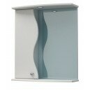 Шкаф-зеркало Флокс 60С белый левый