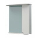 Шкаф-зеркало Соло 60С белый правый