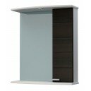 Шкаф-зеркало Штрокс 60С венге темный правый