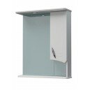 Шкаф-зеркало Палермо 60С белый