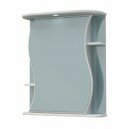 Шкаф-зеркало Бергамо 60С белый