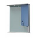 Шкаф-зеркало Палермо 60С синий