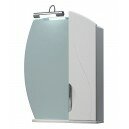 Шкаф-зеркало Гротеск 60С белый