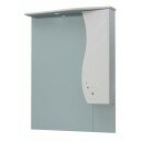 Шкаф-зеркало Лилия 76С белый