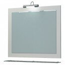 Зеркало Quattro 80C белый