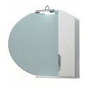 Шкаф-зеркало Гротеск 90С белый правый