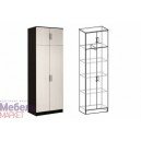 Шкаф 2-х дверный комбинированный прихожая Машенька